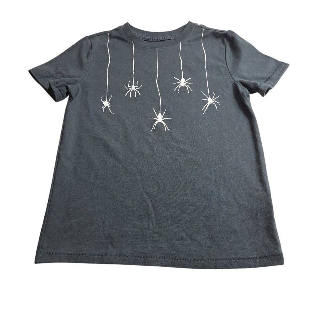 Cat & Jack Spider Halloween shirt S6/7
